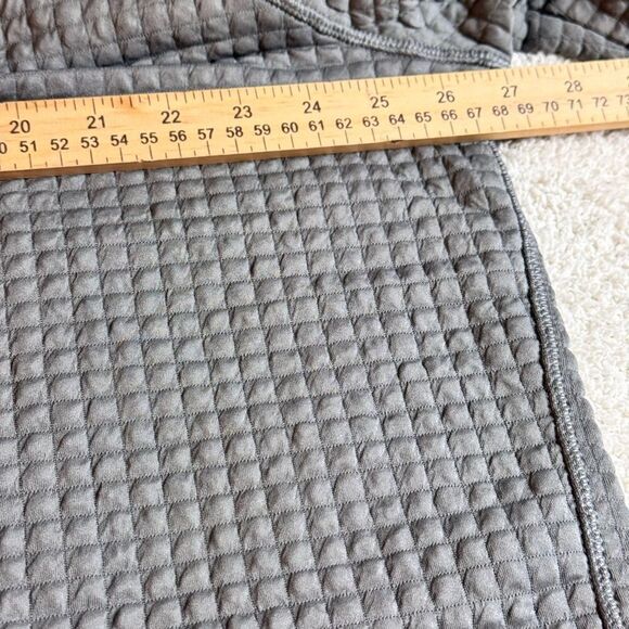 Rhone Pullover Mens Size XXL Gramercy Tech Snap Polartec Waffle Gray Quilted New - Picture 8 of 12